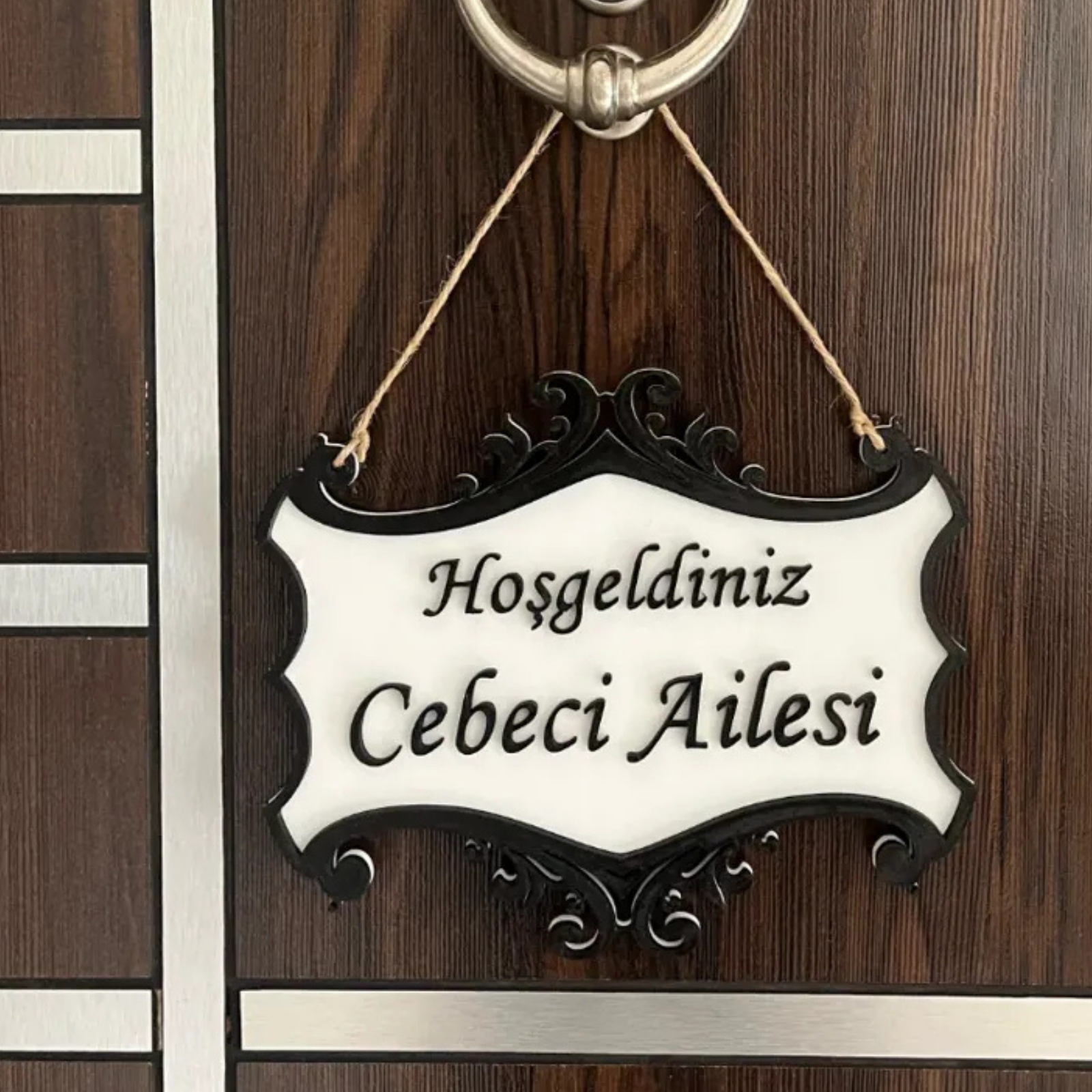 Kişiye Özel 3D Baskı Dekoratif Kapı Süsü